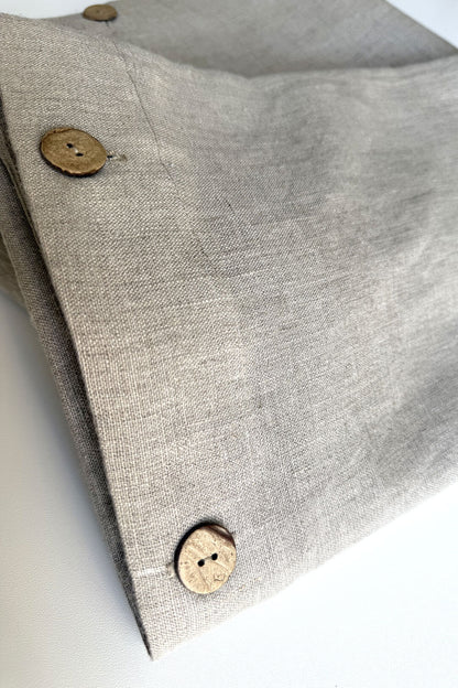 České ľanové obliečky na prikrývku a vankúš