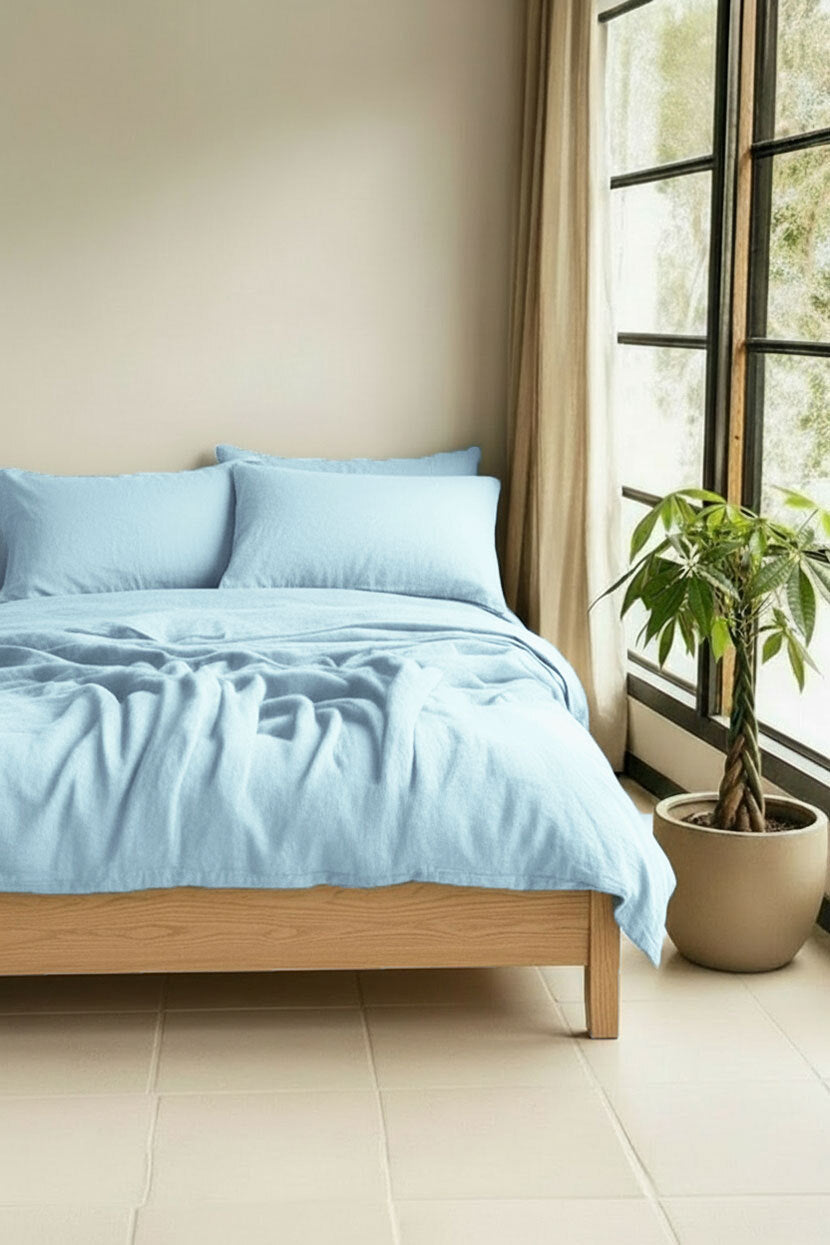 České ľanové obliečky na prikrývku a vankúš