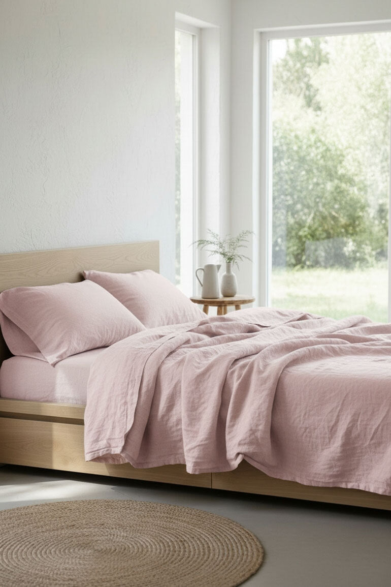 České ľanové obliečky na prikrývku a vankúš