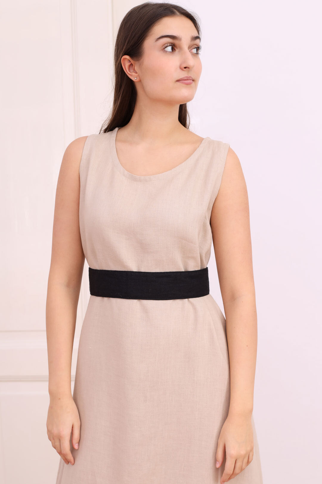 Ľanový opasok Lotika stredná šírka