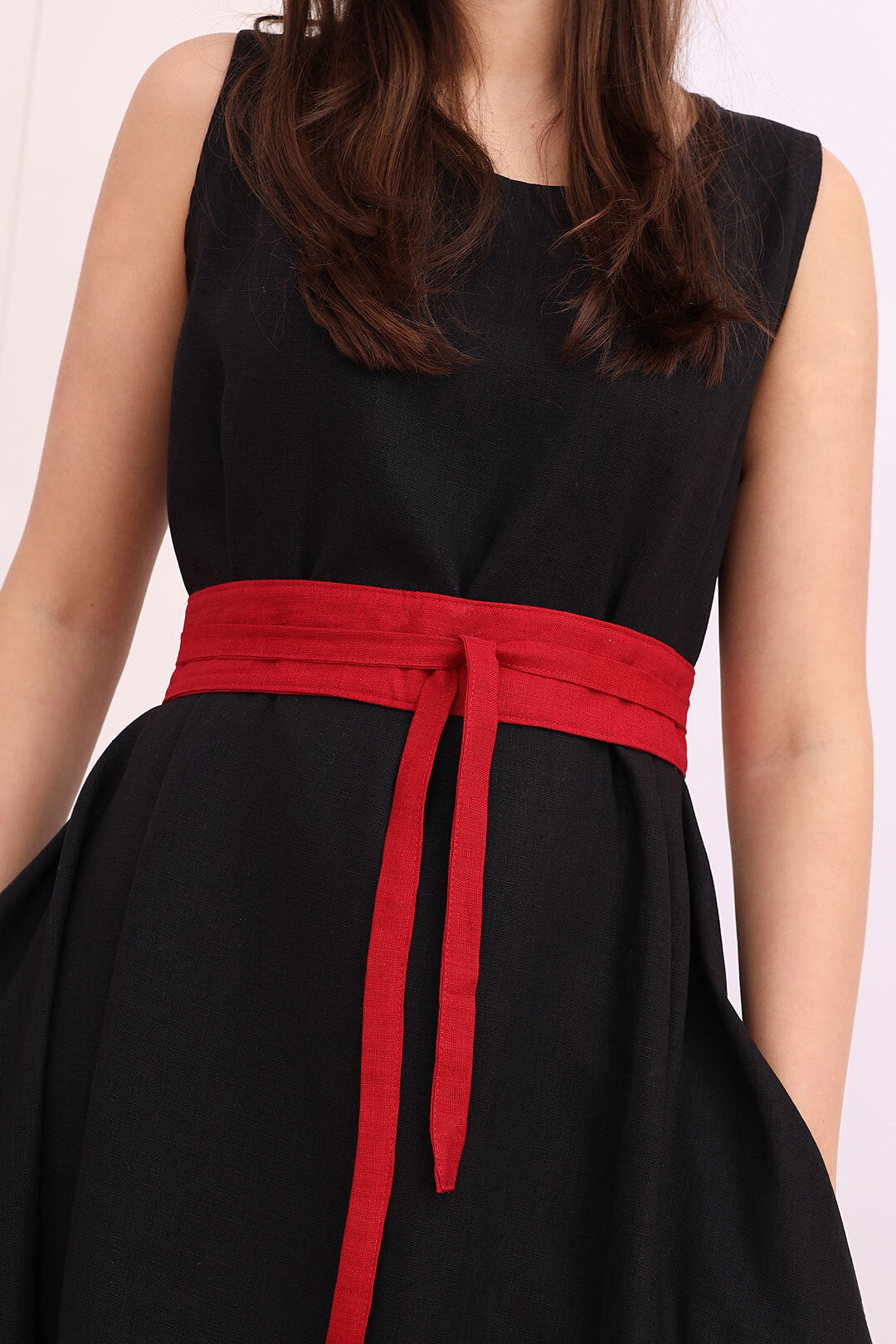 Ľanový opasok Lotika stredná šírka