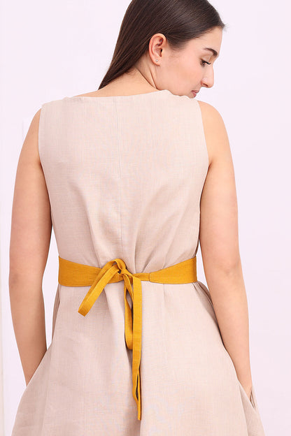 Ľanový opasok Lotika stredná šírka